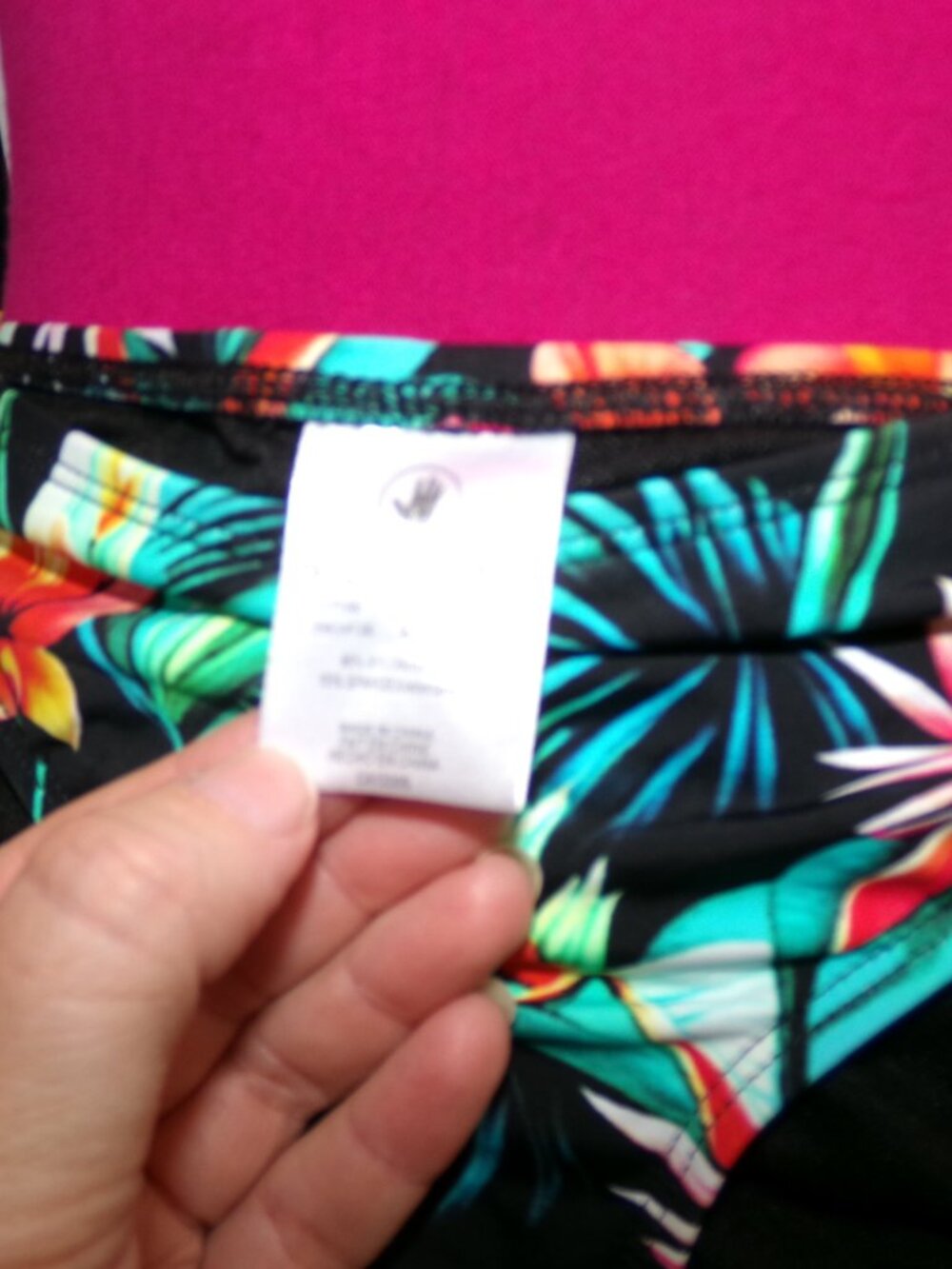 Body Glove Tropical Print Bikini Sz L - Picture 3 of 7